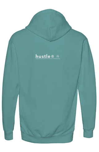 Garment-Dyed Hooded Sweatshirt