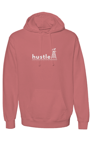 Garment-Dyed Hooded Sweatshirt