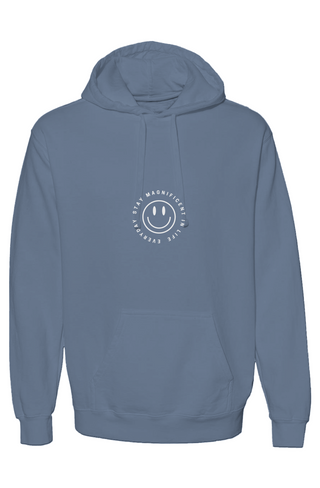 Garment-Dyed Hooded Sweatshirt