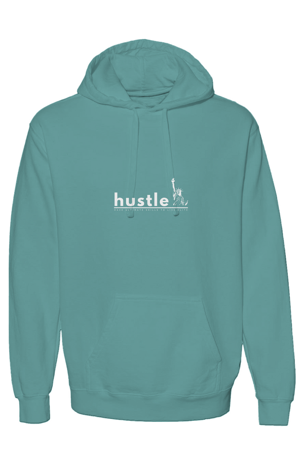 Garment-Dyed Hooded Sweatshirt