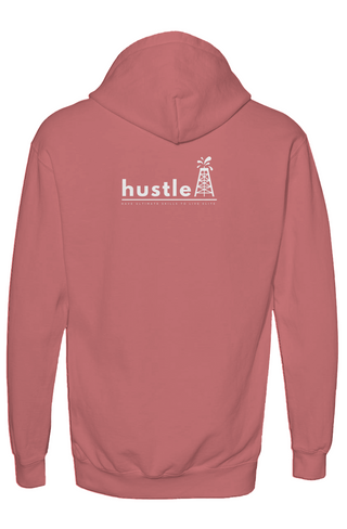 Garment-Dyed Hooded Sweatshirt
