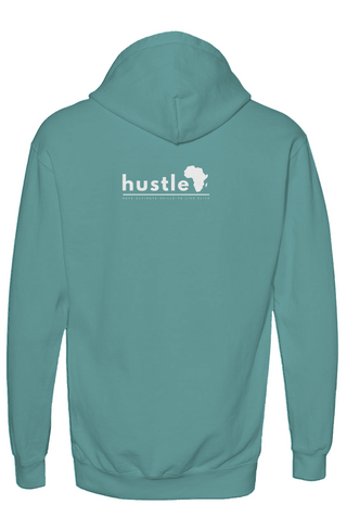 Garment-Dyed Hooded Sweatshirt