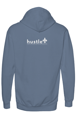 Garment-Dyed Hooded Sweatshirt